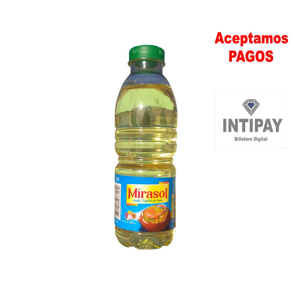 Aceite Vegetal de Soya Mirasol 200mL