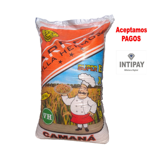 ARROZ VILLA HERMOSA SACO SUPER EXTRA 50 KG