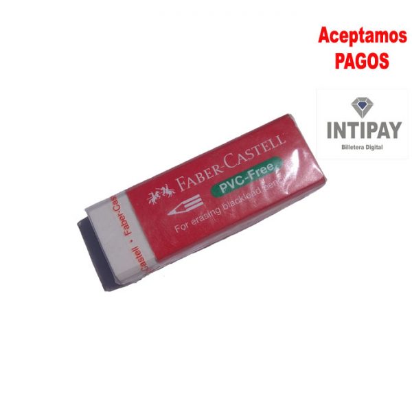 Borrador Blanco Grande Faber Castell