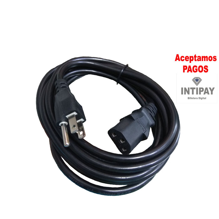 Cable de poder para PC 1.2 m