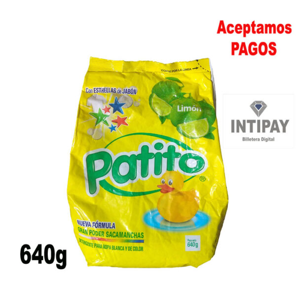 Detergente Patito Limón x 1 Unid 640g