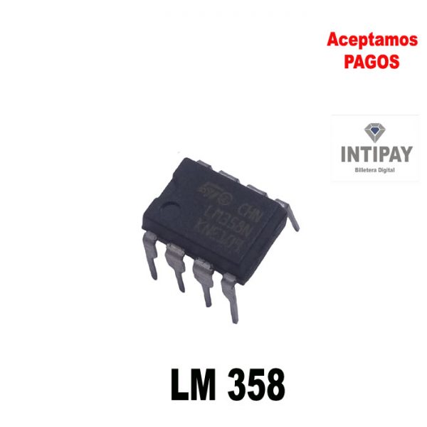 LM358 Amplificador Operacional