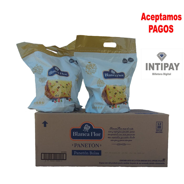Paneton Blanca Flor Bolsa X 6 UNID