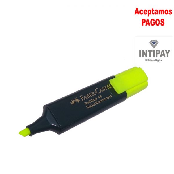 Resaltador Textliner 48 Amarillo FABER CASTELL