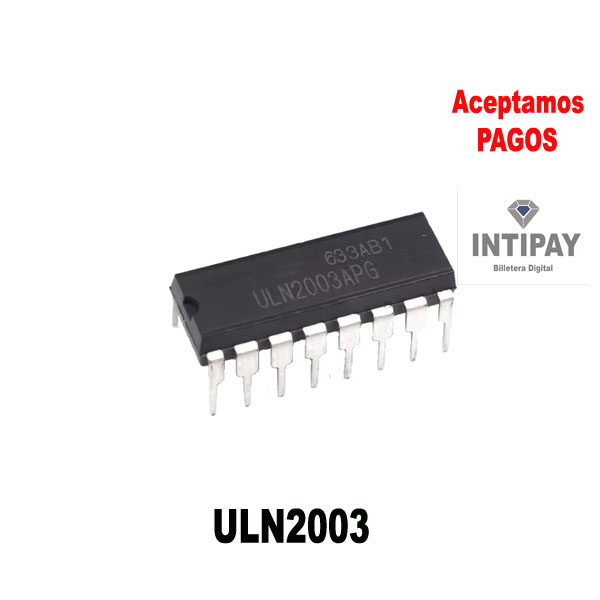 Circuito Integrado ULN2003. Amplificador