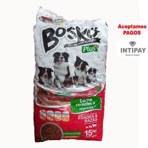 Comida para Perros BOSKO bolsa 15 Kg