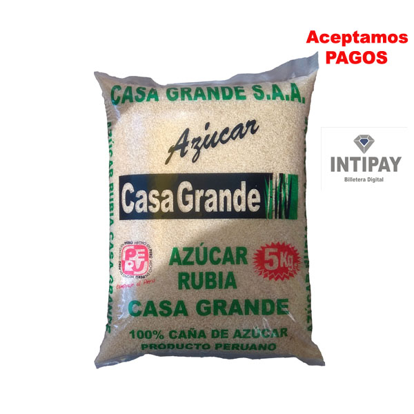 Azúcar Rubia Casa Grande 5 Kg