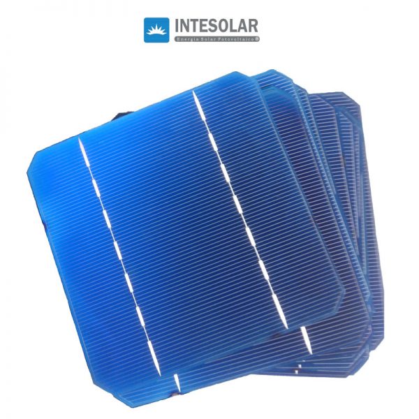 Célula Solar Monocristalino 5×5 Grado A 2.5 Watts