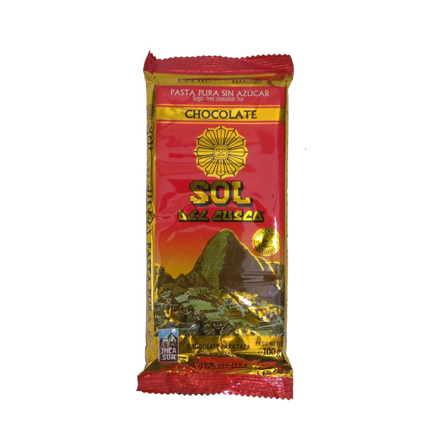 Chocolate para Taza Sol del Cusco X 1 Unid