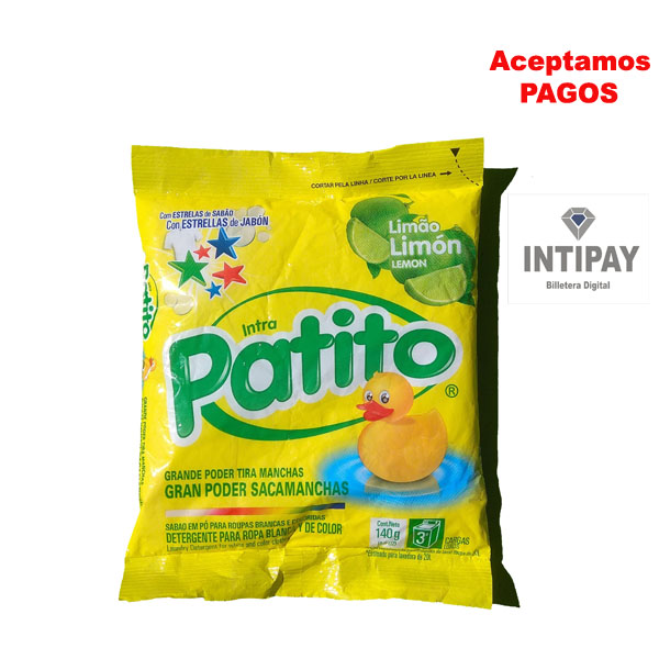 Detergente Patito Limón 140g X 1 Unid