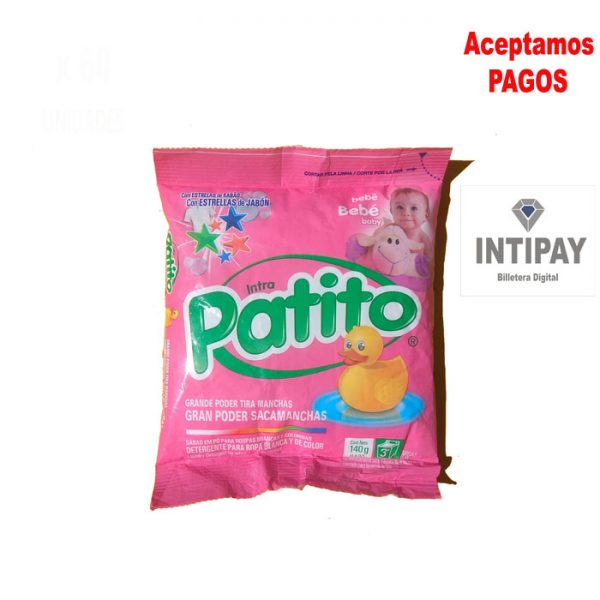 Detergente Patito Rosado Bebe 140g X 1 Unid