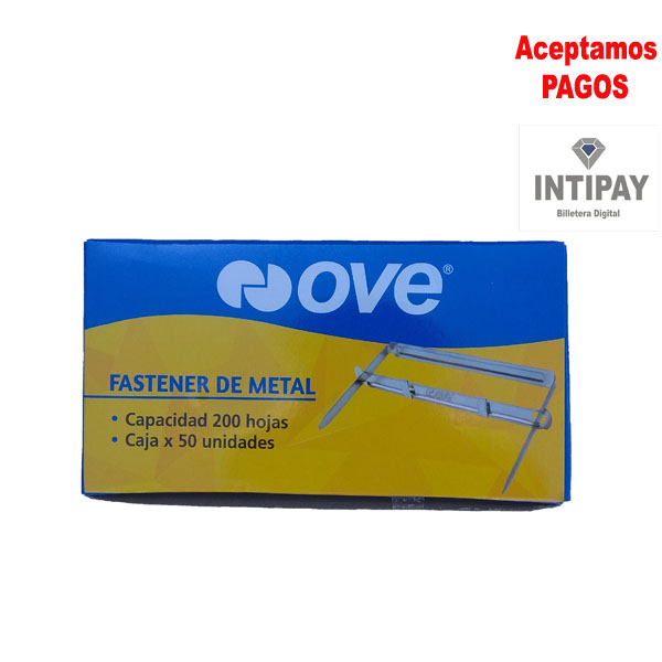 Fastener OVE x 50 UNID
