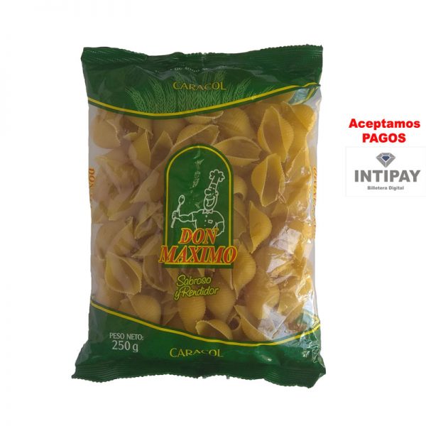 Fideos Caracol Don Máximo x 250 g