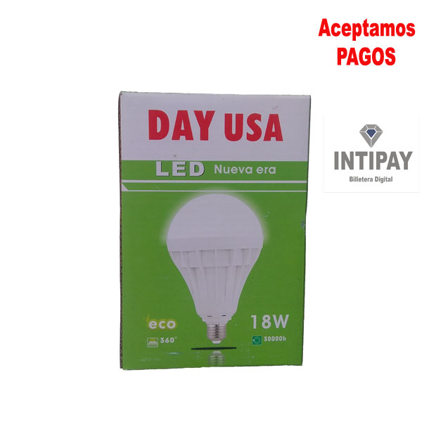 Foco led de 18W DAY USA