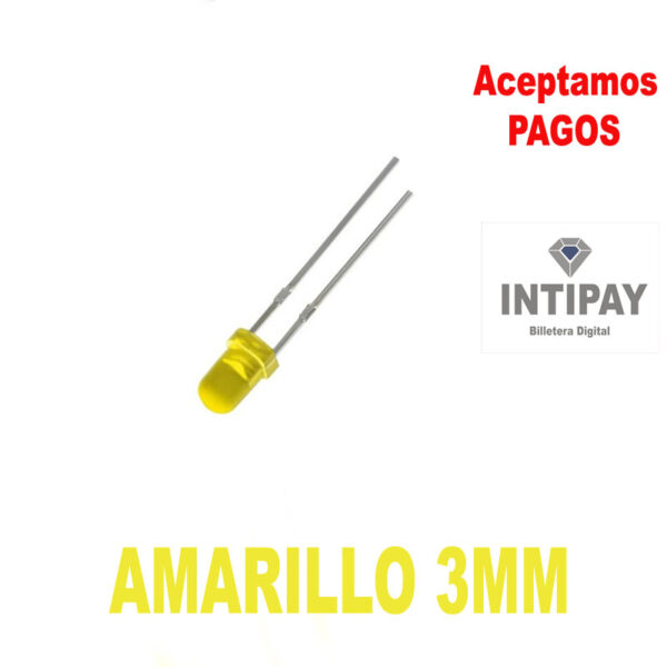 Led Amarillo 3mm