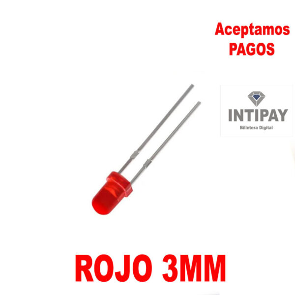 Led Rojo 3mm