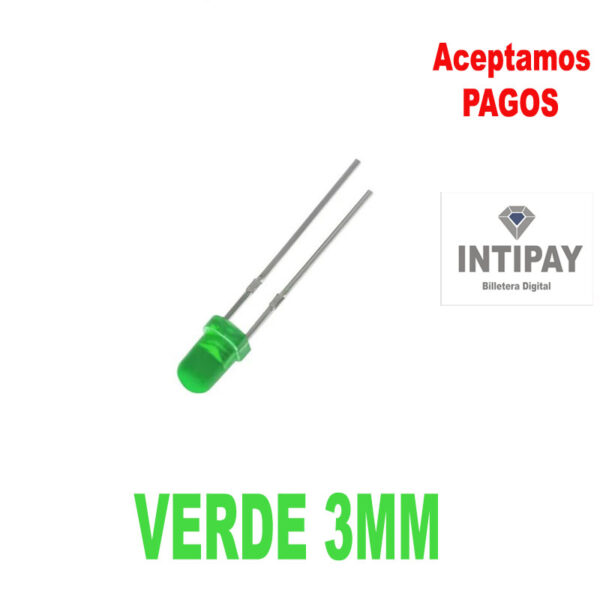 Led Verde 3mm