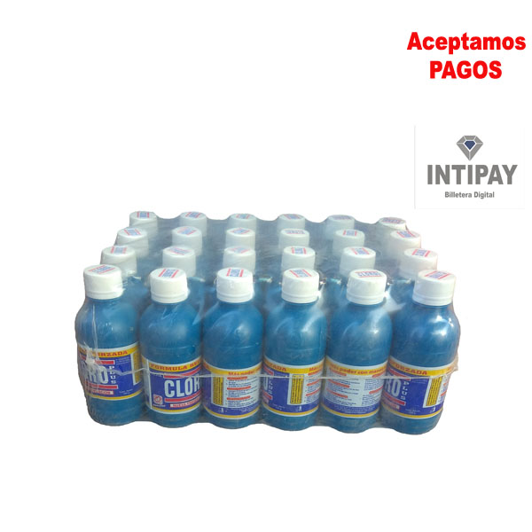 Lejía Cloro Plus 250g x 24 UNID
