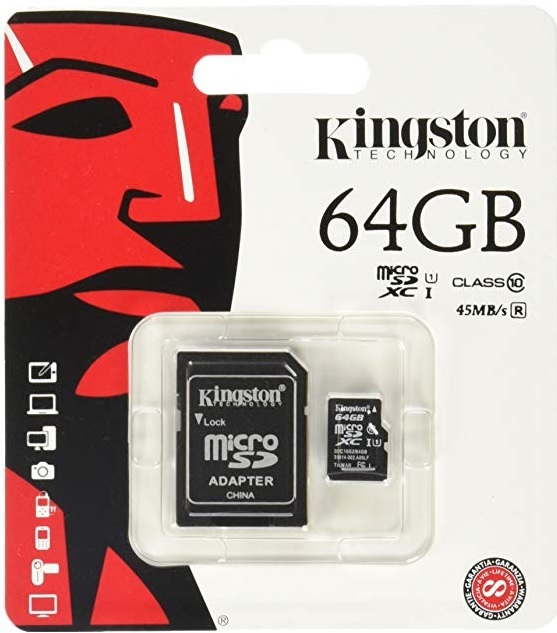 Memoria Micro SD 64GB KINGSTON