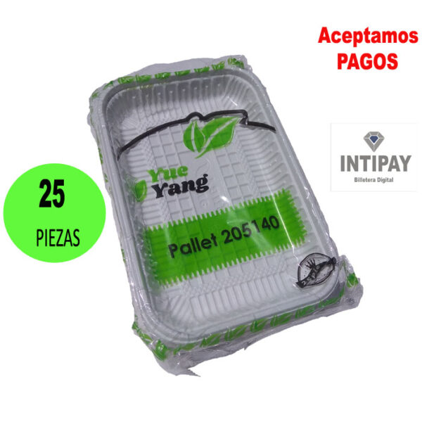 Plato Bandeja PB2 25 Piezas