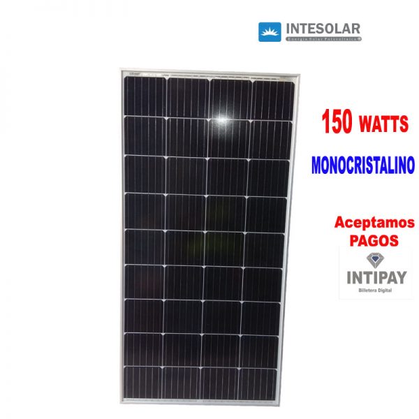 Módulo Solar 150 Watts Monocristalino