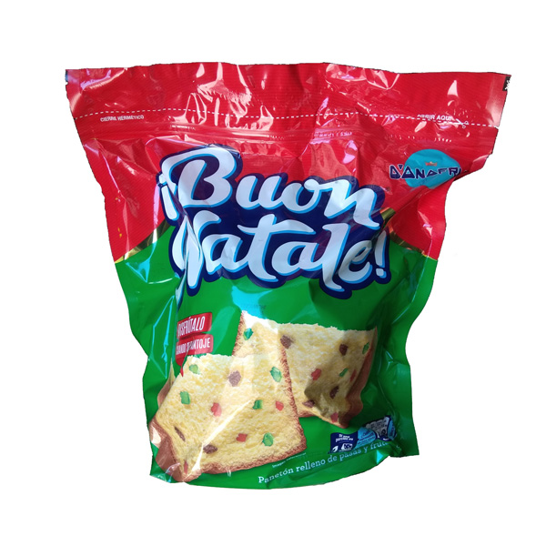 Paneton Buon Natale Bolsa X 1 Unid