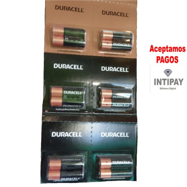 Pila Alcalina AA DURACELL 1.5V  X  6 Pack