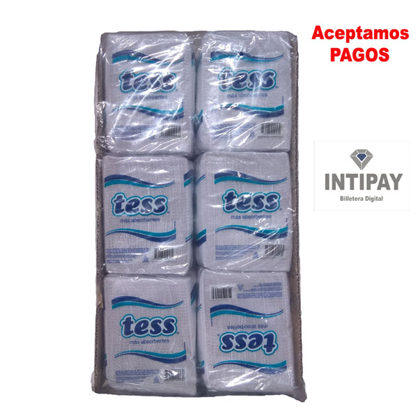 Servilletas Tess PQT X 6