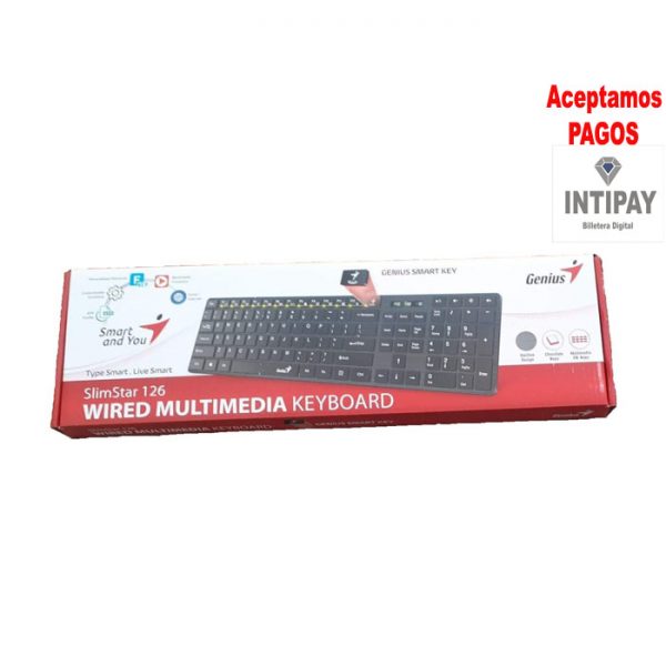Teclado Genius Slimstar 126 USB